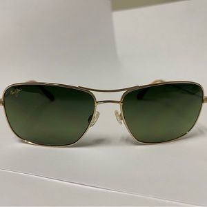 Maui jim authentic used wiki wiki Sunglasses (unisex) 59-17-120 Made in Japan